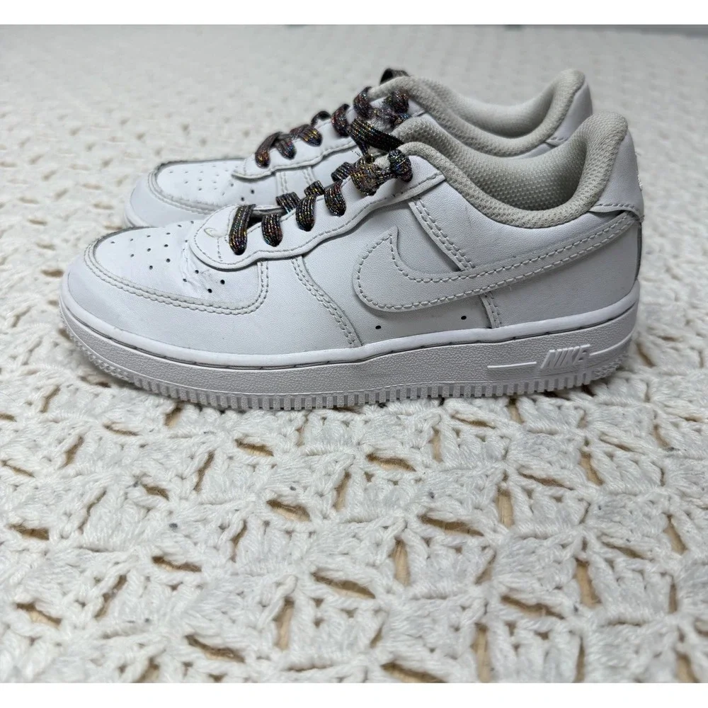Nike Air Force 1 Sneaker Girl Sz 13C Youth Court Legacy White British DH2925-111